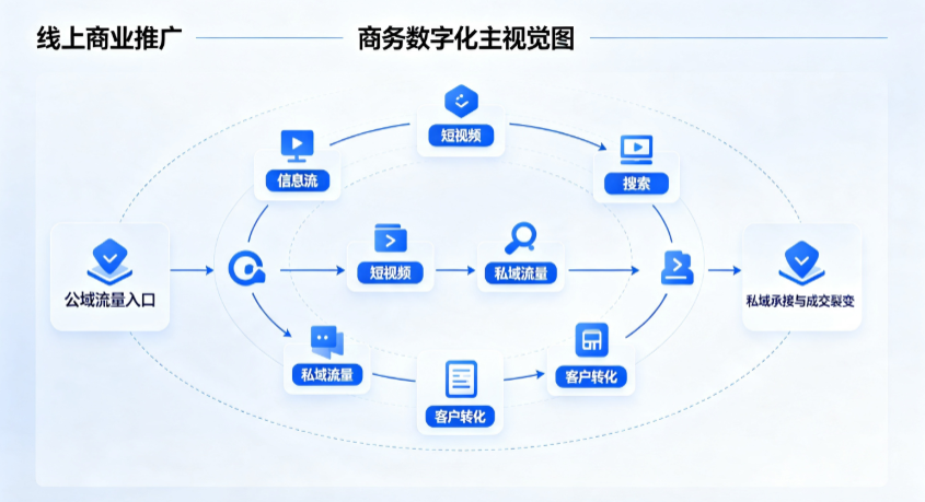 隆子县线上商业推广怎么做？全域流量闭环搭建与低成本转化实战指南